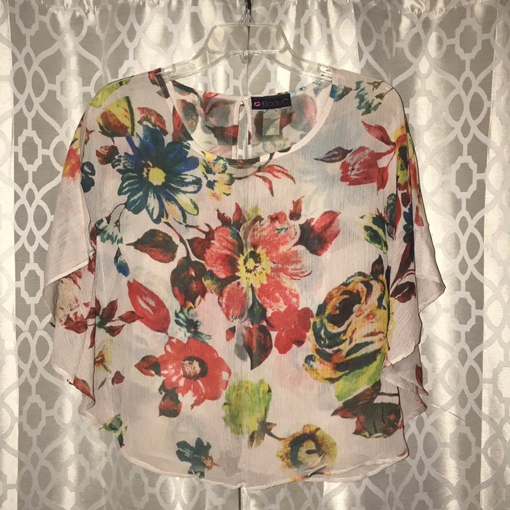 Beautiful flowered top